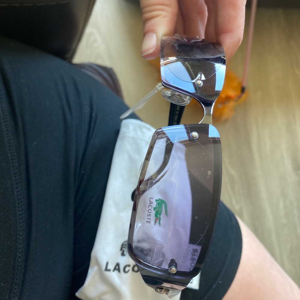 Lacoste sunglasses vintage y2k